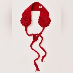 Damson Madder Crochet Earmuffs